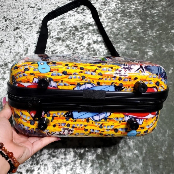 Jane Elissa Collection Visionair "Broadway Nights" Beauty Traveling Case - Picture 3 of 14